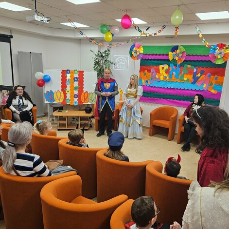 Rozprávkový karneval v knižnici - vstúpte do sveta fantázie!